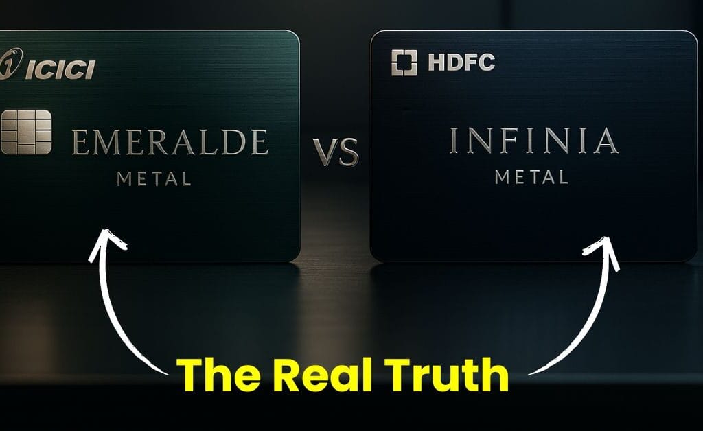 ICICI Emeralde Metal Credit Card vs HDFC Infinia Metal