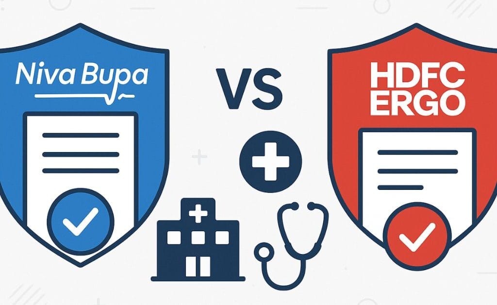Neva Bupa vs HDFC Ergo Health Insurance BEST Health Insurance Plans 2025